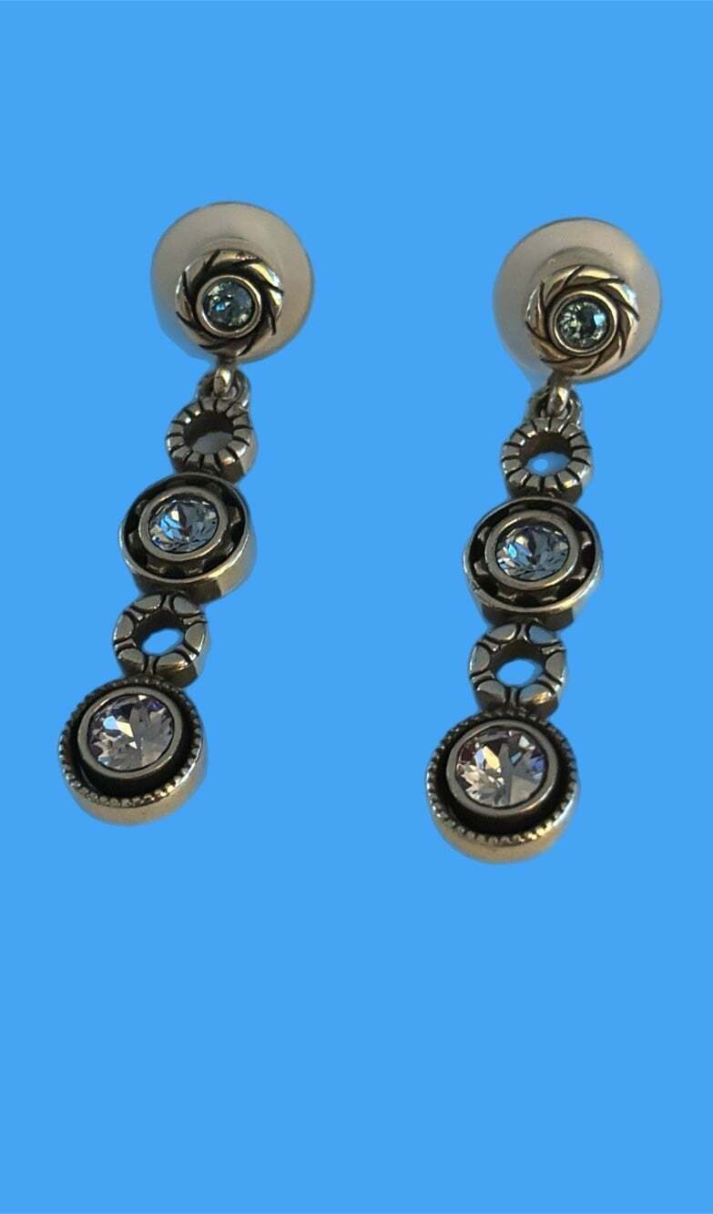 Brighton Earrings Halo Burst Post Drop NWT